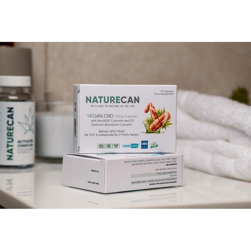 Two packs of Vegan CBD with Curcumin & D3
